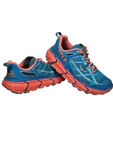 Hoka One One Challenger ATR Aqua Blue Pink Running Sneaker Women's Size US 7.5 - Picture 1 of 12
