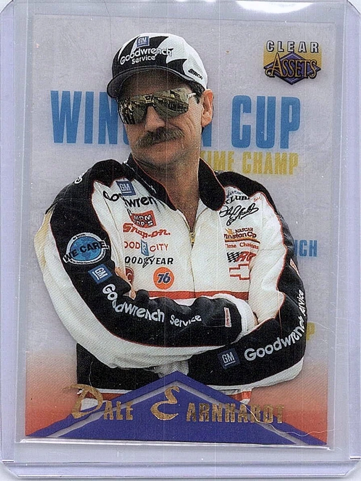 1996 Classic Clear Assets #64 Dale Earnhardt - Image 1 of 2
