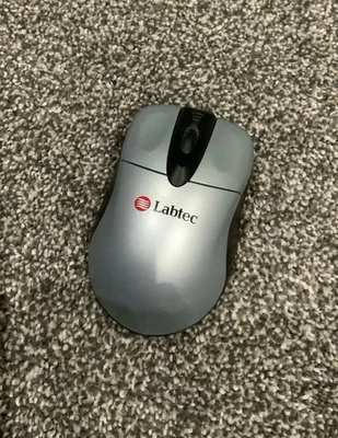 Labtec Mini Wireless Optical Mouse - Grey & Black - Image 1 of 4