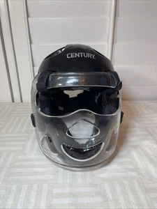 Century Student Sparring Kopfbedeckung mit Gesichtsschutz schwarz Größe S Erwachsene MMA - Bild 1 von 6