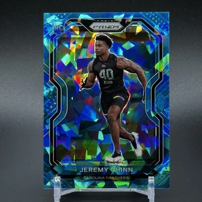 2020 Panini Prizm Rookie Blue Ice #'d /99 Jeremy Chinn #367 Rookie RC - Image 1 of 2