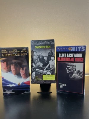 Heartbreak/ Ridge /Swordfish ￼ /A Few Good  on Vhs New Factory Sealed Foto 1 de 4
