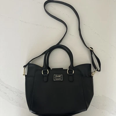 Loungefly Sanrio Chococat Black Cat 3D Ears Gold Emblem Crossbody Bag Purse - Image 1 of 4