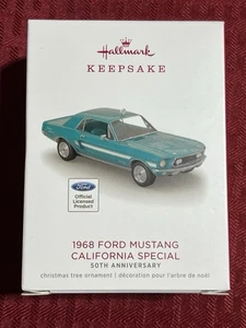Ford Mustang California 2018 Hallmark 2018 especial 50 aniversario adorno - Imagen 1 de 3