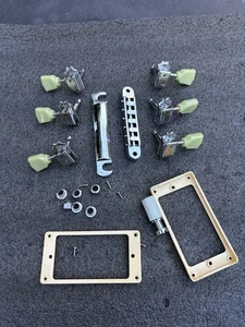 GIBSON Treble Side Tulip Tuner Maschinenköpfe und Brücke - Bild 1 von 8