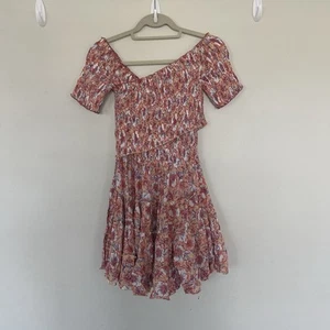 Mini Vestido Floral Calado Poupette St Barth 'Soledad' Talla Pequeña - Imagen 1 de 8