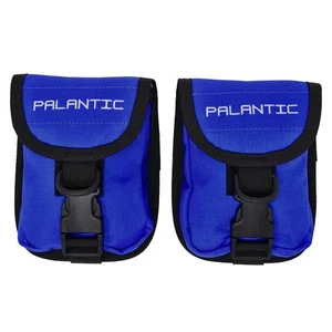 Palantic Scuba Diving Weight Pocket Pouch with QR Buckles, Pair, Blue - Picture 1 of 3