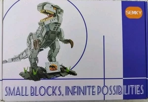 SEMKY Serie Dinosauro Meccanico Tyrannosaurus Rex Model Set Blocchi Costruzione - Foto 1 di 2