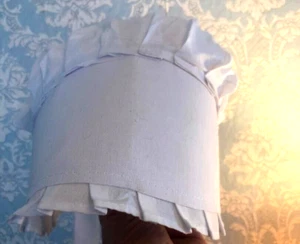 Viktorianische Haube Prärie Kostüm Hut Zofe Mütze Haube Hut Halloween - Bild 1 von 4