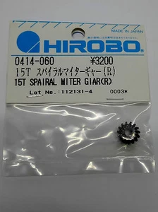 Hirobo 0414-060 Spiral Getriebe R 15 T  SPIRAL GEAR(R) - Imagen 1 de 1
