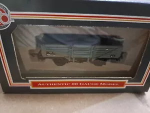 DAPOL 00 GAUGE - B11 - 5 PLANK WAGON 13T BR GREY 'M407580' - BOXED - Picture 1 of 4
