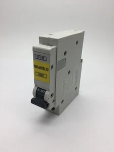 Square D QOE D16 QO116ED6 einpoliger MCB 16Amp Typ D Leitungsschutzschalter 6kA - Bild 1 von 5