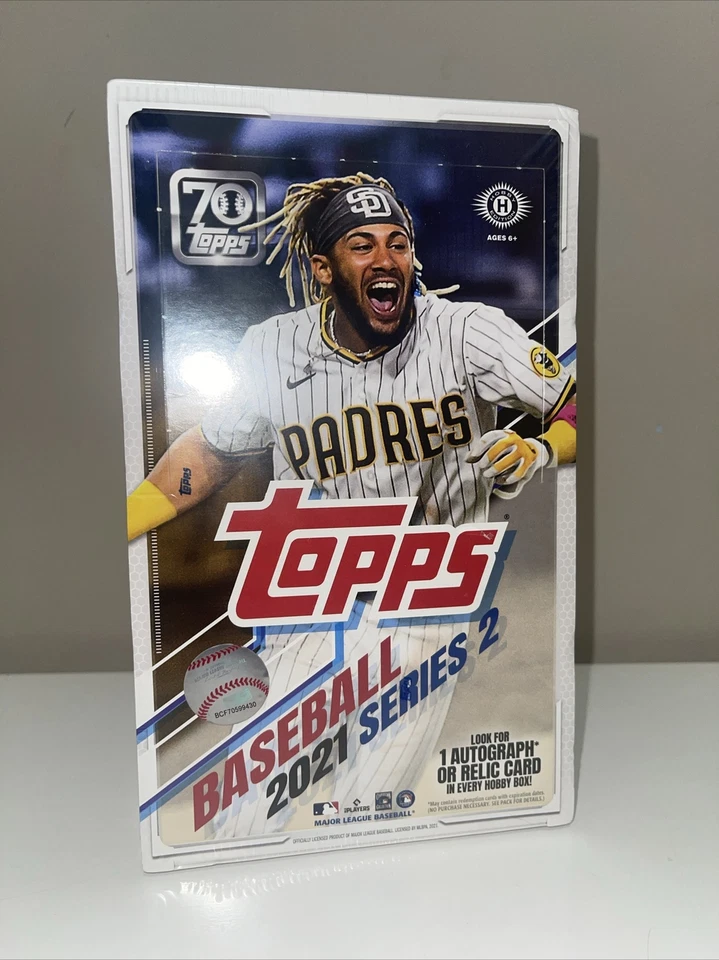 2021 TOPPS SERIES 2 MLB BASEBALL SEALED 24-PACK HOBBY BOX BRAND NEW NOW IN STOCK - Image 1 of 1