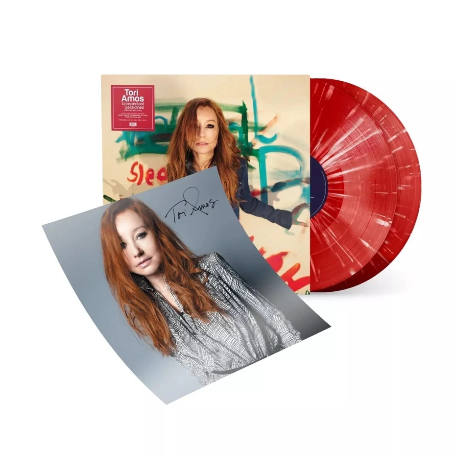 Tori Amos -Unrepentant Geraldines 10th Anniversary Red Vinyl 2LP SIGNED Mint/New - Image 1 of 1