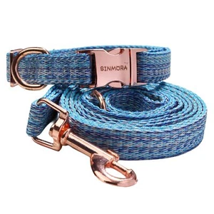 Adjustable Breathable Dog Collar and Leash Set for Puppies Small and Medium-S... - Picture 1 of 6
