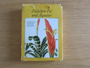 Kartenspiel Quartett DDR "Zwischen Pol und Äquator" - Bild 1 von 9