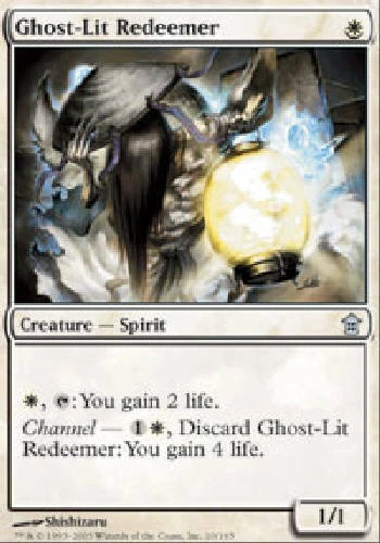 GHOST-LIT REDEEMER X4 4 4X Saviors of Kamigawa MTG Magic Cards DJMagic - Image 1 of 1
