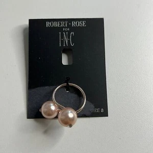 INC International Concepts Rose Gold Pale Pink Spherical Ring, Size 8, NWT!! - Picture 1 of 2
