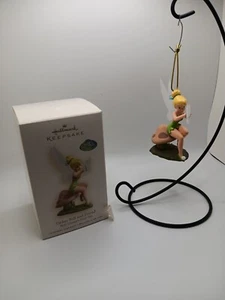 2008 Hallmark TINKER BELL and FRIEND Walt Disney’s Peter Pan Christmas Ornament - Picture 1 of 4