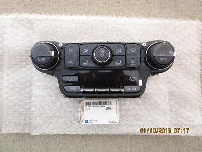 15-16 GMC YUKON / GMC YUKON XL AIRE ACONDICIONADO CALENTADOR CONTROL DE TEMPERATURA FABRICANTE DE EQUIPOS ORIGINALES NUEVO Foto 1 de 3