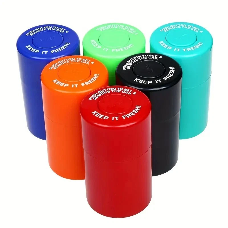 Tobacco Herb Spice smell proof stash container Vacuum Seal Storage Airtight - Image 1 of 4