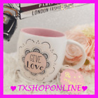 GIVE LOVE Porcelain Mug 18 oz