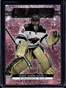 2023-24 Upper Deck Series 1 Pink Dazzlers #DZ11 Marc-Andre Fleury – MINNESOTA