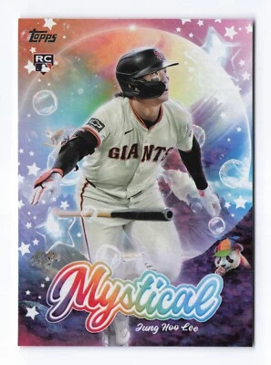 2024 Topps Update Series - Mystical Jung-Hoo Lee #MYS-19 (RC) Giants - Image 1 of 2