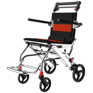 Lightest Portable Folding Transit Travel Wheelchair for Adults & Seniors Support - Picture 1 of 10
