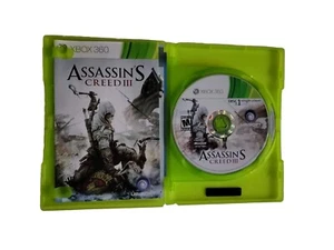 Assassin's Creed III 3 Xbox 360 Complete W/ Manual CIB - Picture 1 of 3