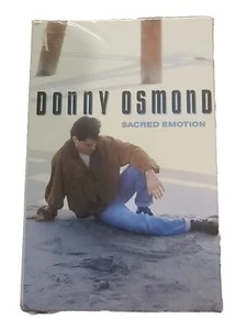 Donny Osmond "Sacred Emotion / Groove" Single Cassette Music 1989 NEW SEALED - Picture 1 of 2