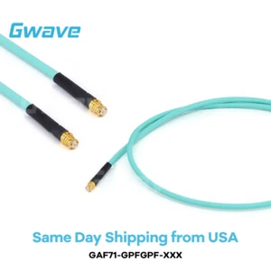 GPO (SMP) Female to GPO (SMP) Female Cable | RG-405SS Flexible Coax | DC - 18GHz - Picture 1 of 11