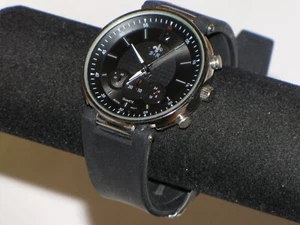 B & R Wrist Watch Mens Watch Quartz Silver Plated Luminous Hands - Picture 1 of 24