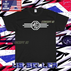 NUOVA CAMICIA MIDGET MG LOGO T-SHIRT DIVERTENTE USA AMERICAN UNISEX TAGLIA DALLA S ALLA 5XL - Foto 1 di 7
