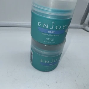 Enjoy Style Clay Medium Flexible Hold 2.1 oz l*****pack of 2*****see pictures - Picture 1 of 4