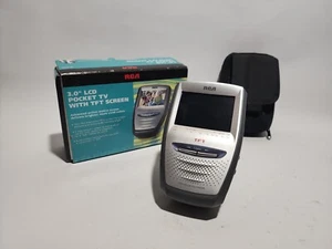 Vintage RCA 16-3065 3" Color LCD Pocket Color TV w/ Active-Matrix Tested Working - Picture 1 of 3