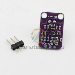 1PCS GY-MAX4466 Sound Sensor Module MAX4466 Microphone Preamplifier GY MAX4466 - Picture 1 of 3