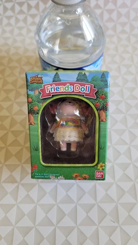 Animal Crossing Friends Doll DOM Tomodachi Flocked Shokugan Bandai: New Sealed Cover