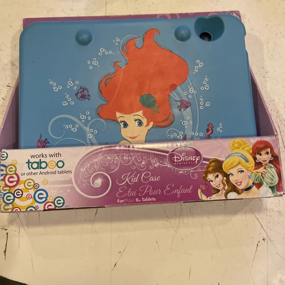 Ariel Disney Little Mermaid Case For Tabeo Android 8" tablet NIP - Image 1 of 3