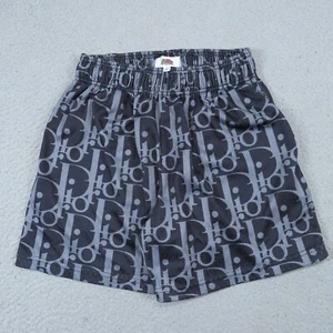 Pantalones Cortos Mr Remade Para Hombre Pequeños Negros Gris En Todas Partes Lujo Diseñador Logo Estampado Malla - Imagen 1 de 12