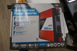 Traveller 1072569 3000W Modified Sine Wave Power Inverter Open SH2EBB - Picture 1 of 3