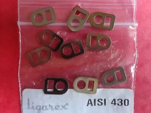 10 boucles pour coliers inox type ligarex 5 mm - Imagen 1 de 1