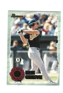 1997 Bowman Scout's Honor Roll #SHR7 Ben Grieve OAKLAND ATHLETICS - Foto 1 di 1