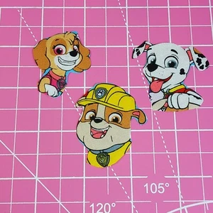 Paw Patrol Fabric Iron-On Applique Patches For Kids, Jacket Friends Dog  - Bild 1 von 8