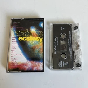 VARIOUS ARTISTS HARDCORE ECSTASY Cassette tape DINO tested excellent condition - Picture 1 of 6