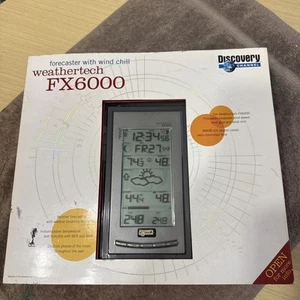 Discovery Channel WeatherTech FX6000 Forecaster With Wind Chill Weather Station - Picture 1 of 4