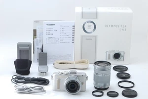 [TOP NEUWERTIG in Box] Olympus Pen E-PL8 16,1-MP-Digitalkamera weiß 2 Objektive aus Japan - Bild 1 von 11