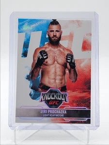 JIRI PROCHAZKA 2025 TOPPS KNOCKOUT UFC HOLO SILVER /125 Q4447 - Picture 1 of 2