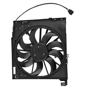 Engine Coolant Radiator Cooling Fan Assembly for Jaguar XFR/XJR/XKR-S 2010-2019 - Picture 1 of 20