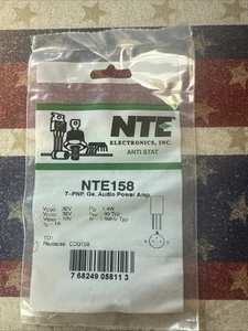 ** Quantity 1 ** NTE158 - Picture 1 of 3